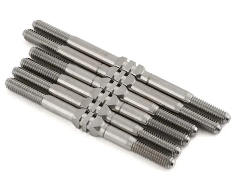 Whitz Racing - Custom Works Outlaw 4 - Hypermax 3.5Mm Titanium Turnbuckle Kit, Natural 1