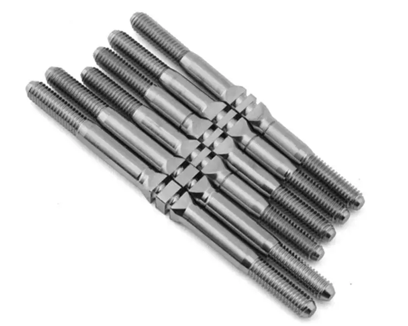 Whitz Racing - Custom Works Outlaw 5 - Hypermax Titanium Turnbuckles, Natural 1