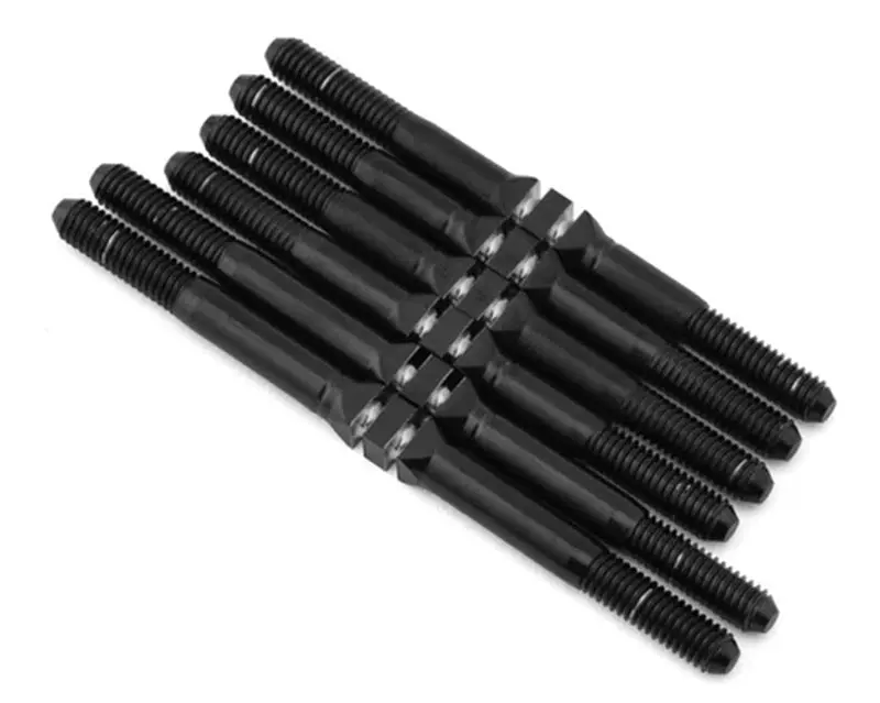 Whitz Racing - Custom Works Rocket 5 - Hypermax Titanium Turnbuckles, Black 1