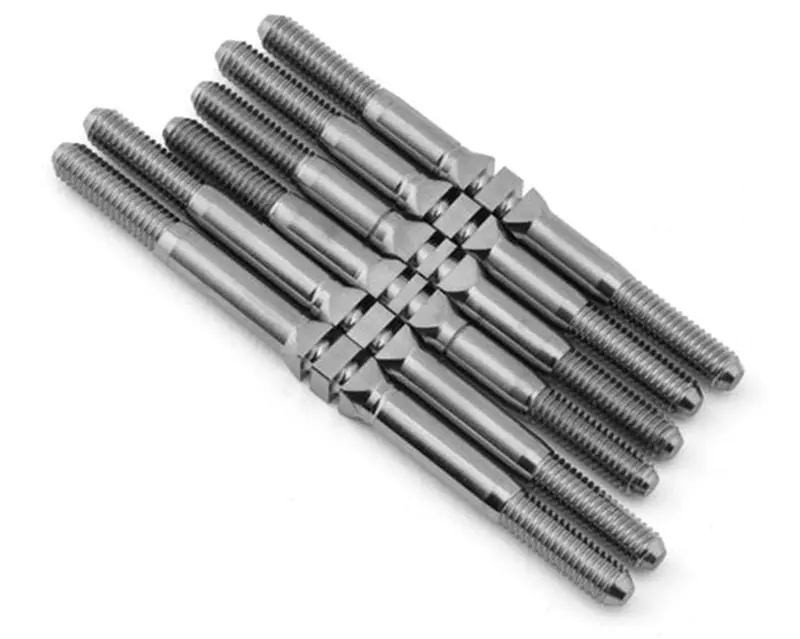 Whitz Racing - Custom Works Rocket 5 - Hypermax Titanium Turnbuckles, Natural 1
