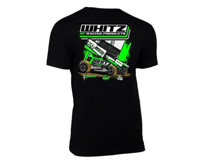 Whitz Racing - #Sprintcar T-Shirt (Black)(Large) 1