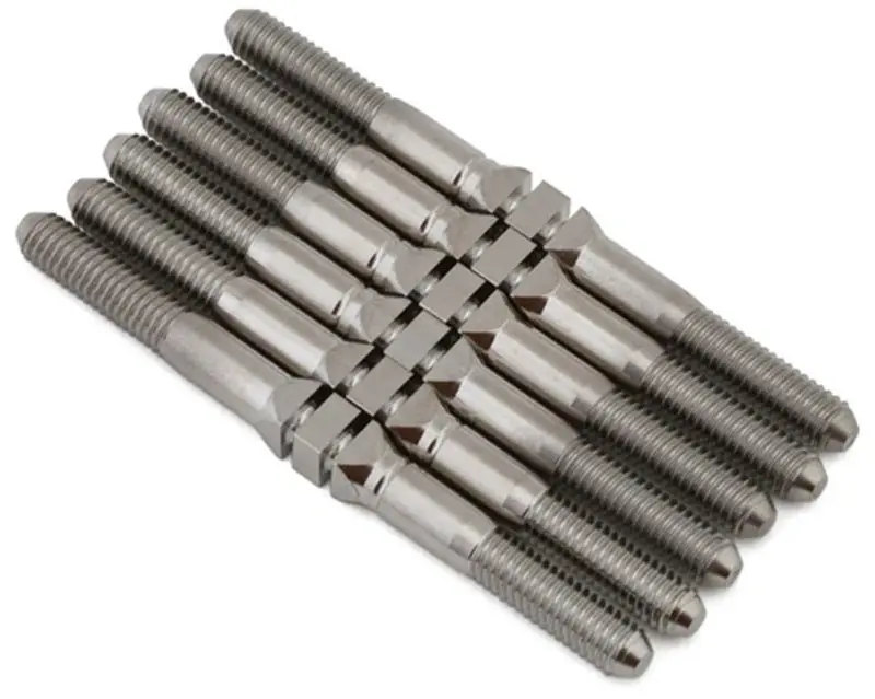 Whitz Racing - Team Associated B7 Hypermax Ti Turnbuckle (Natural) 1