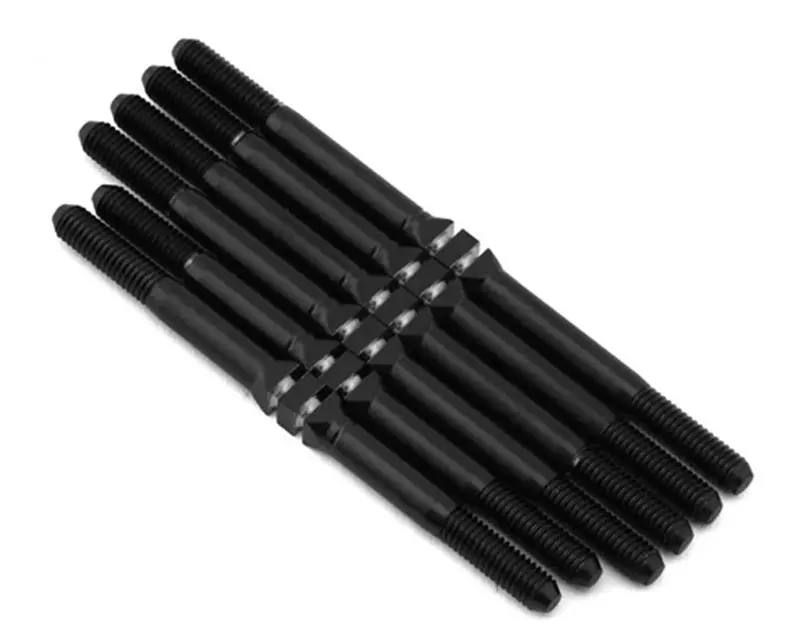 Whitz Racing - Team Associated Sc6.4 Hypermax Titanium Turnbuckles Black 1