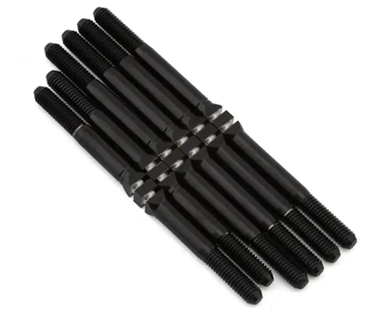 Whitz Racing - Team Associated T6.4 - Hypermax Ti Turnbuckles, Black 1