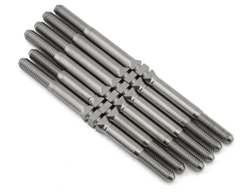 Whitz Racing - Team Associated T6.4 - Hypermax Titanium Turnbuckles, Natural 1