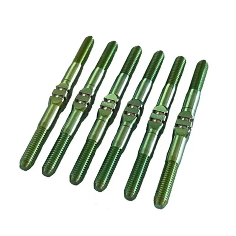 Whitz Racing - Xray Xb2 2021 - Hypermax 3.5Mm Titanium Turnbuckle Kit, Green 1