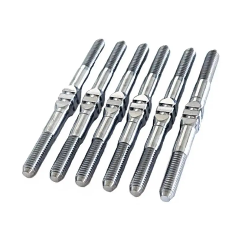 Whitz Racing - Xray Xb2 2021 - Hypermax 3.5Mm Titanium Turnbuckle Kit, Natural 1