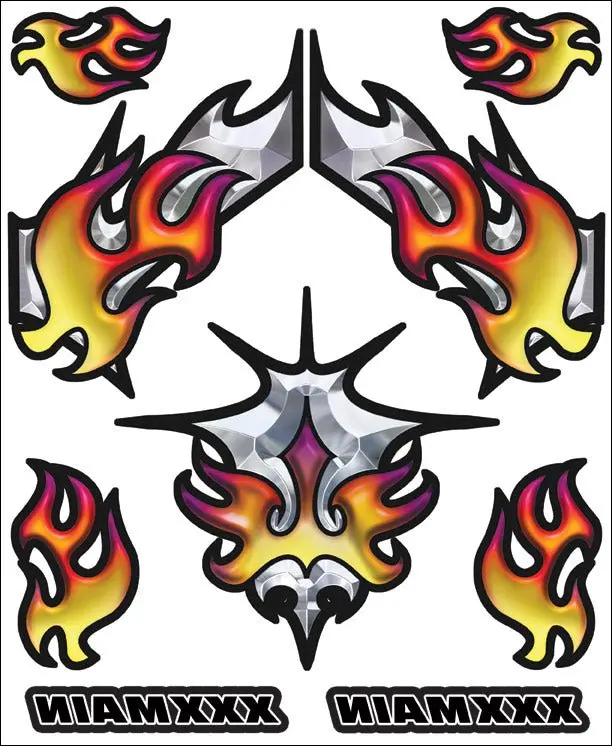 Xxx Main Racing - Chromal Blaze Internal Graphic 1