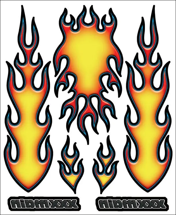 Xxx Main Racing - Fire Internal Graphic 1