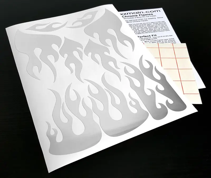 Xxx Main Racing - Mirror Chrome Flames 1