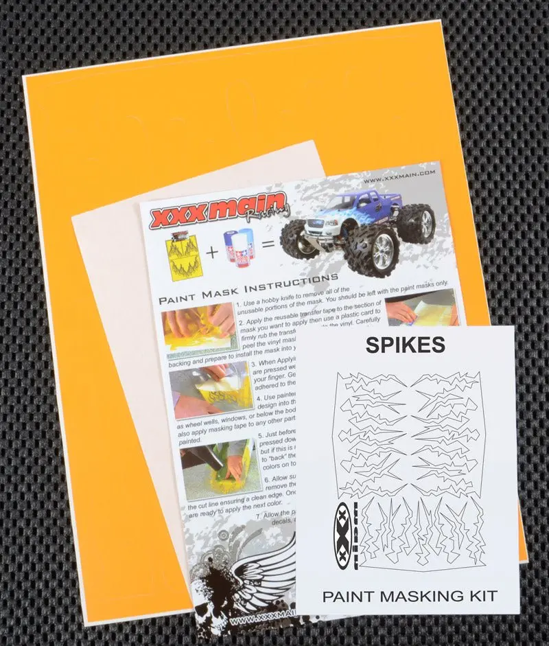 Xxx Main Racing - Spikes Paint Mask 1