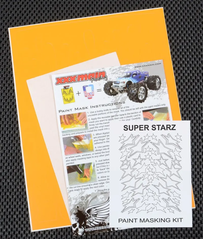 Xxx Main Racing - Super Starz Paint Mask 1