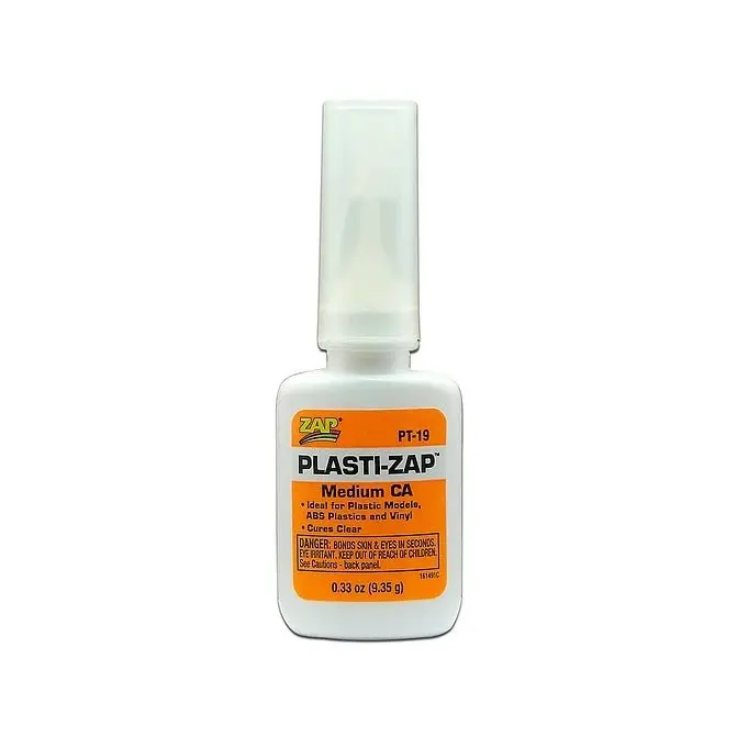 Zap Glue - Plasti-Zap Ca 1/3Oz Bottle 1