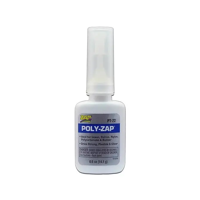 Zap Glue - Poly-Zap 1/2Oz Bottle 1