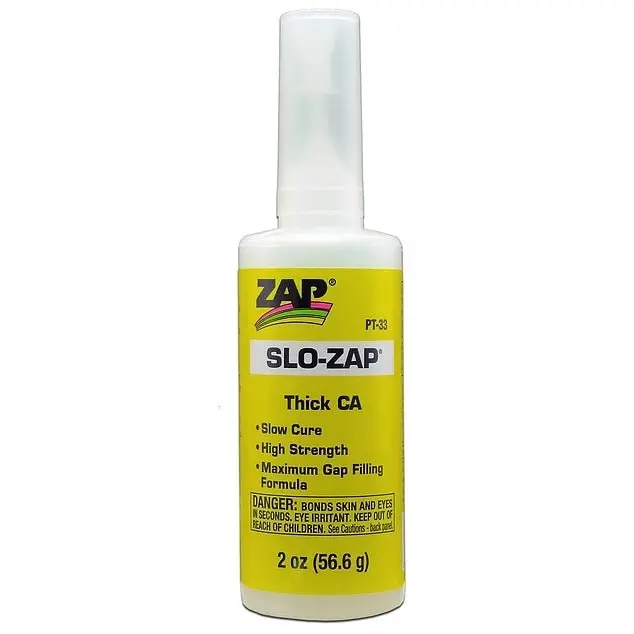 Zap Glue - Slo-Zap (Thick) 2Oz Bottle 1