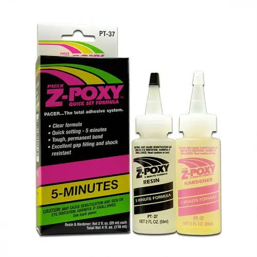 Zap Glue - Z-Poxy 5 Minute Epoxy 4 Oz. Set 1