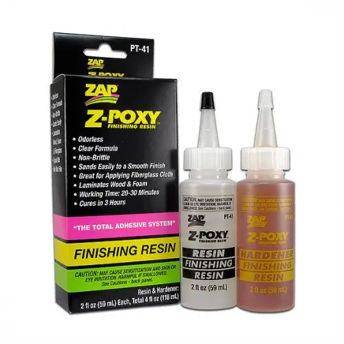 Zap Glue - Z-Poxy Finishing Resin 4 Oz. Set 1