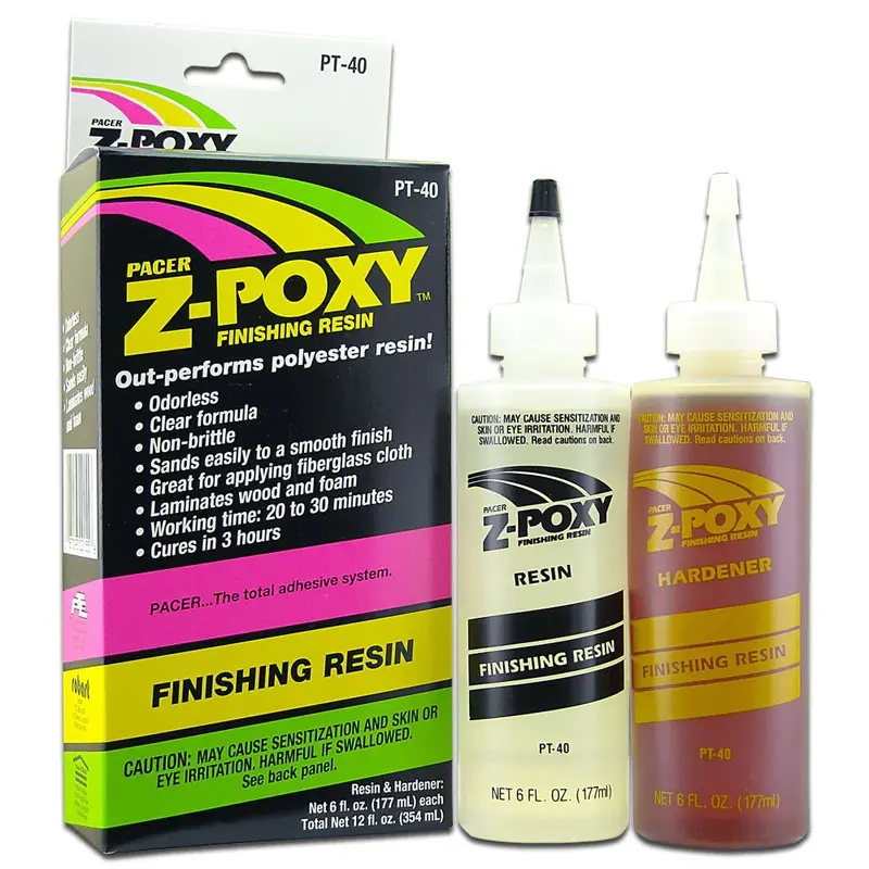 Zap Glue - Z-Poxy Finishing Resin Kit 12Oz 1