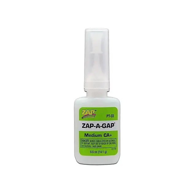 Zap Glue - Zap-A-Gap Ca+ Glue 1/2Oz 1