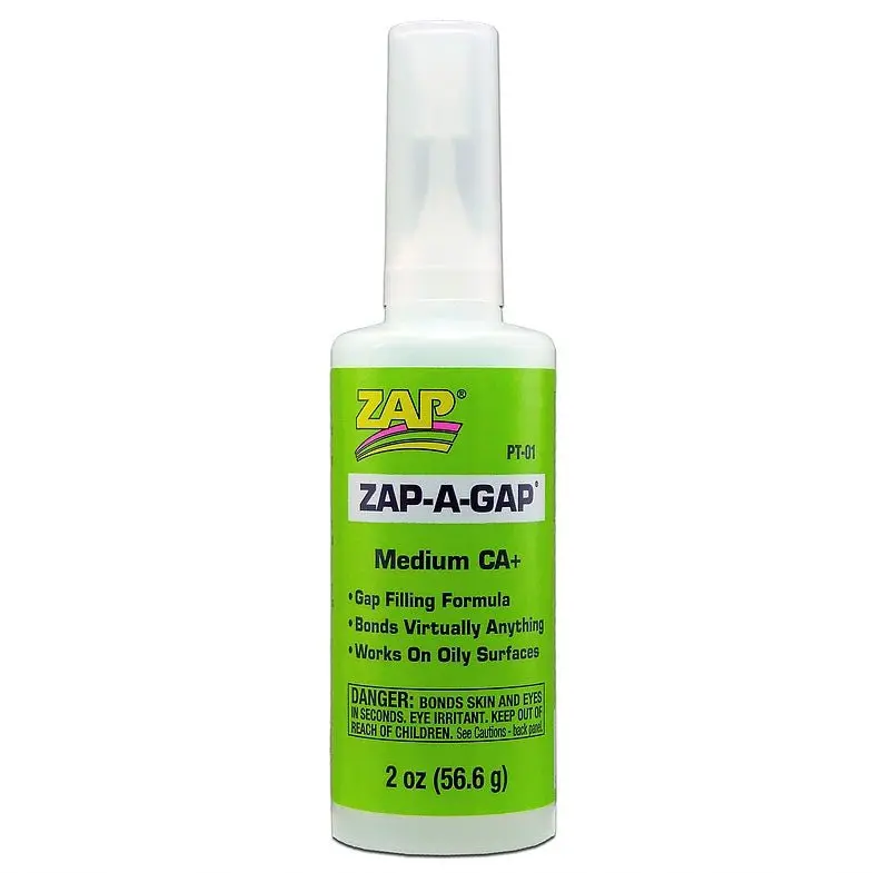 Zap Glue - Zap-A-Gap Ca+ Glue 1Oz 1