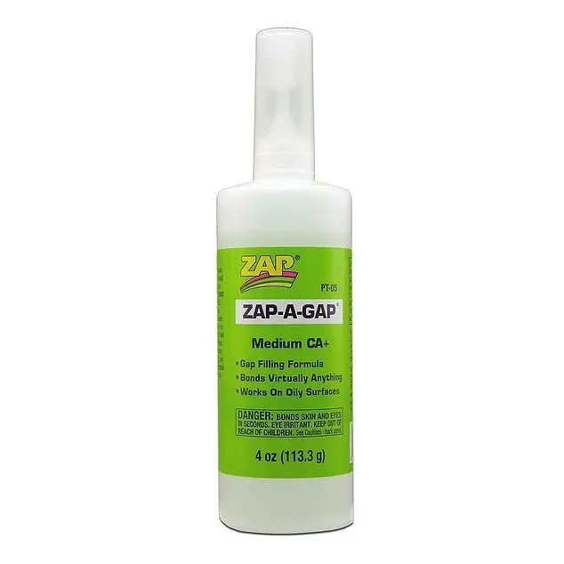 Zap Glue - Zap-A-Gap Ca+ Glue 4Oz 1