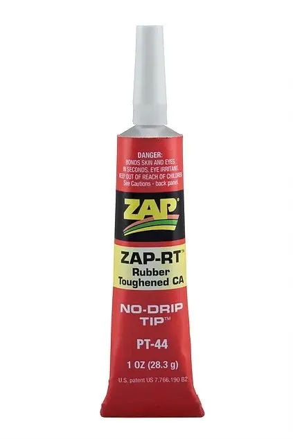 Zap Glue - Zap-Rt Rubber Toughened Ca 1Oz Tube 1