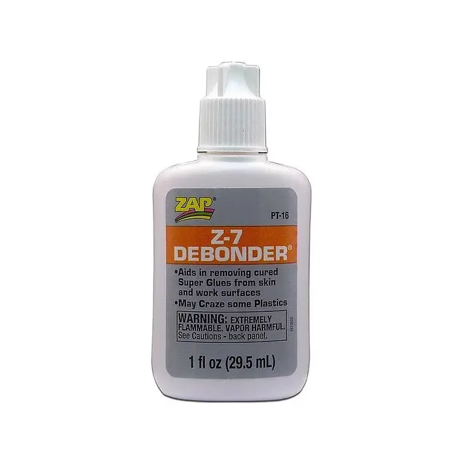 Zap Glue - Zap Z-7 Ca Debonder 1Oz 1