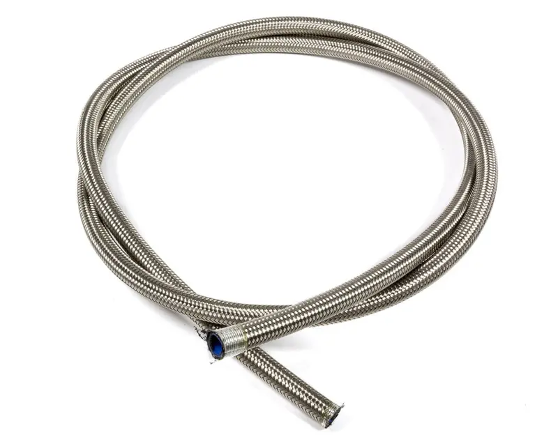 Aeroquip Fcf0806 #8 Stainless Steel Braided Hydraulic Hose – 6-Foot Length 1