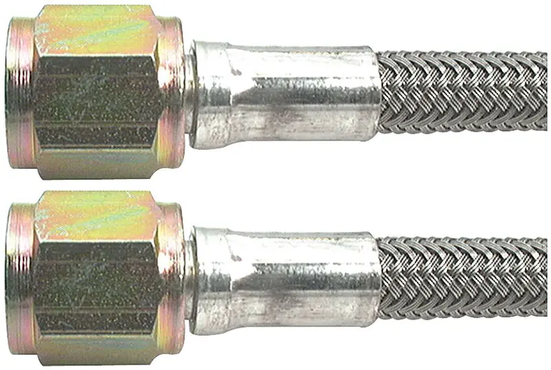 Allstar Performance 46400-30 30-Inch -4 An Fuel Or Brake Line – Dual -4 Strut Fittings 1