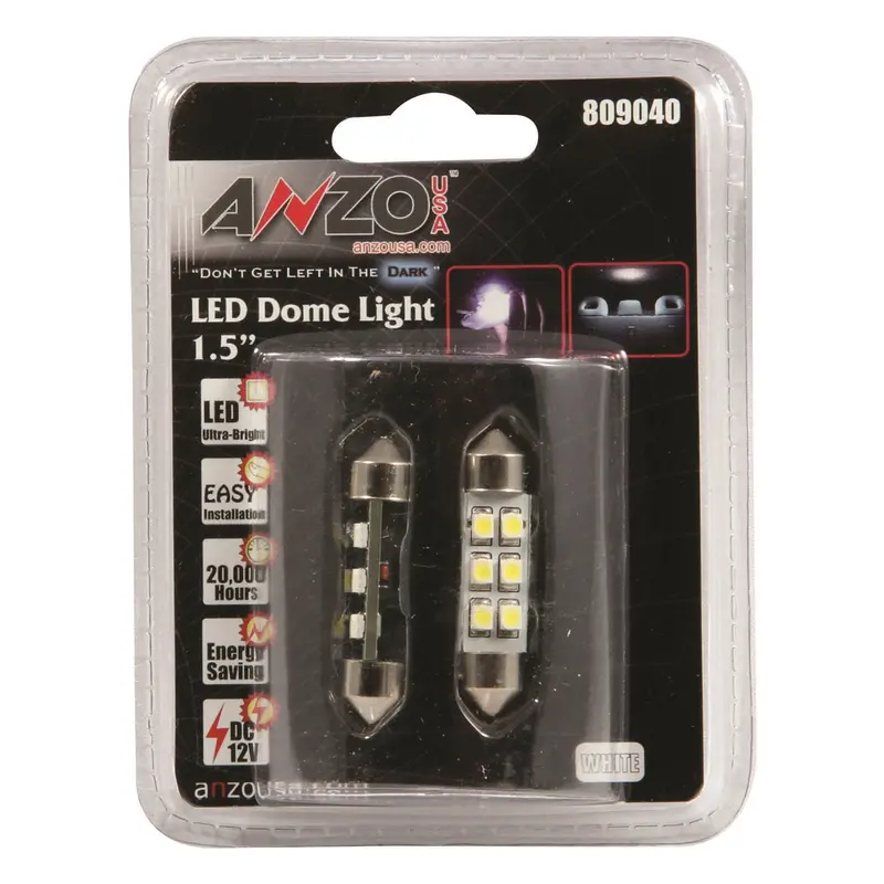 Anzo Usa 809040 Universal Dome Light Bulb – 1.5-Inch Size 1