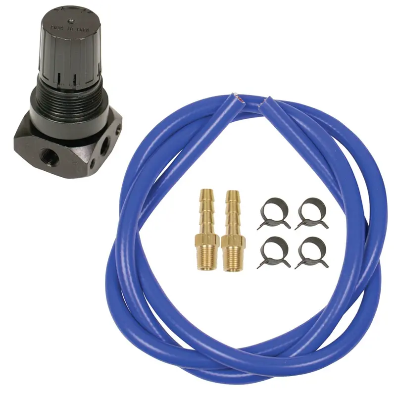 Bd Diesel 1045996-Wgk Waste Gate Regulator Kit – Includes Hose, Fittings, Clamps, And Precision Regulator 1