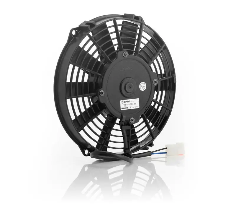Be Cool 9-Inch Thin-Line Electric Puller Fan – Euro Black Design For Radiator Cooling 1