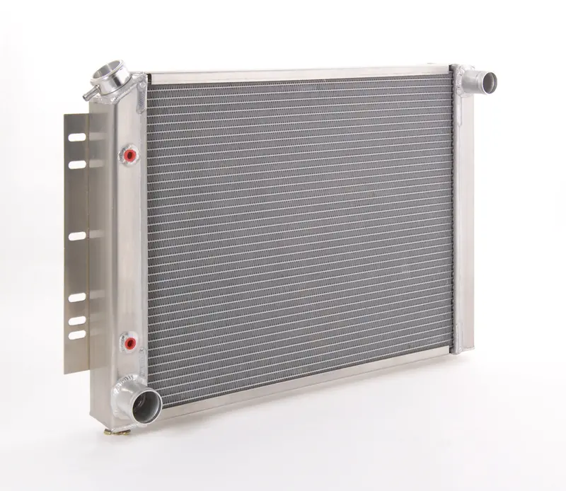 Be Cool Polished Aluminum Radiator – Direct-Fit Replacement For 1974–1992 Jeep Wagoneer, Grand Wagoneer & J-Series (Auto Trans) 1
