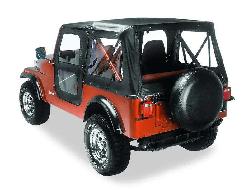 Bestop 51117-01 Replace-A-Top™ Soft Top Replacement For Oem Hardware 1