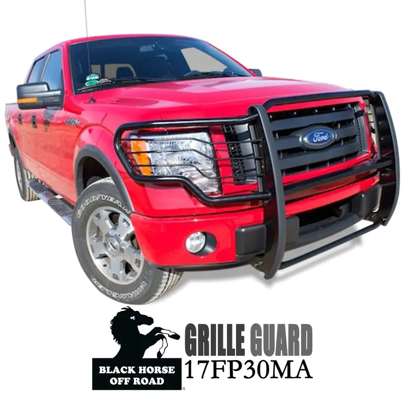Black Horse Off-Road Modular Steel Skid Plate – 17Fp30Ma, Black Finish 1
