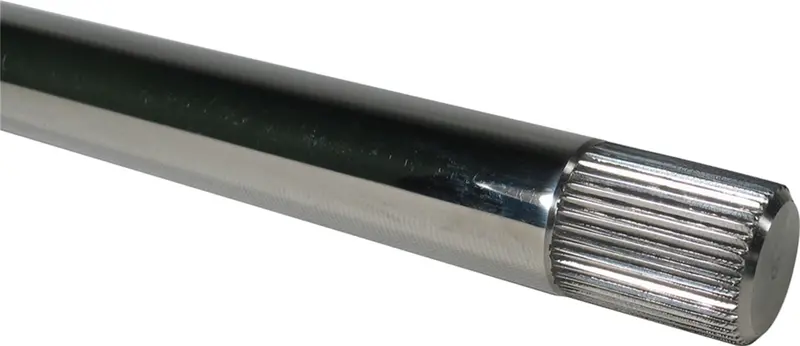 Borgeson 429265 Polished Stainless Steel Steering Shaft – 9.25", 3/4-36 Splined 1