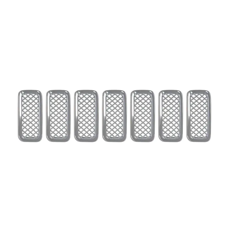 Coast To Coast Chrome Abs Grille Overlay Kit – 7-Piece Set (Abs439) 1