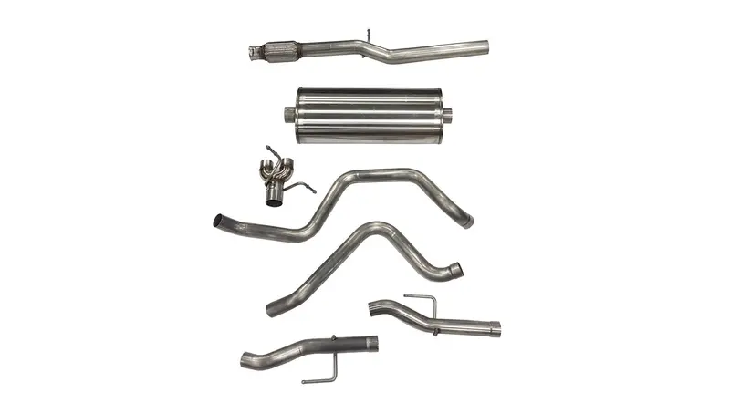 Corsa 21028 3-Inch Dual-Exit Cat-Back Exhaust – For 2019–Present Chevy Silverado/Sierra 5.3L V8 1