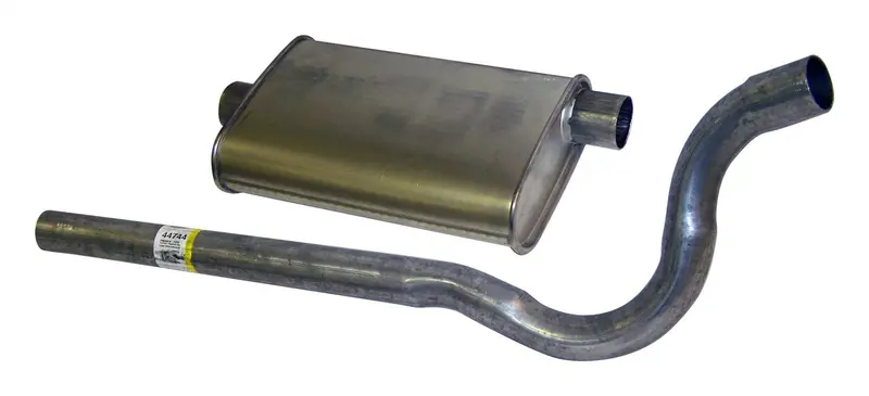 Crown Automotive J5362725 Exhaust Kit – Direct Replacement For Jeep Models, Includes Muffler And Tailpipe 1