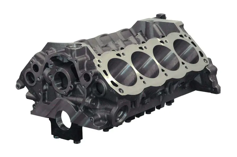 Dart Sbf Shp Iron Engine Block – 4.000" Bore, 9.500" Deck Height, Small Block Ford Compatible 1