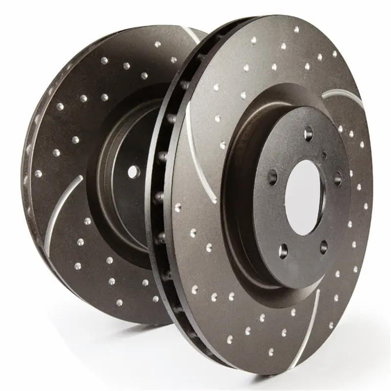 Ebc Brakes Gd387 3Gd Series Sport Slotted Brake Rotors 1