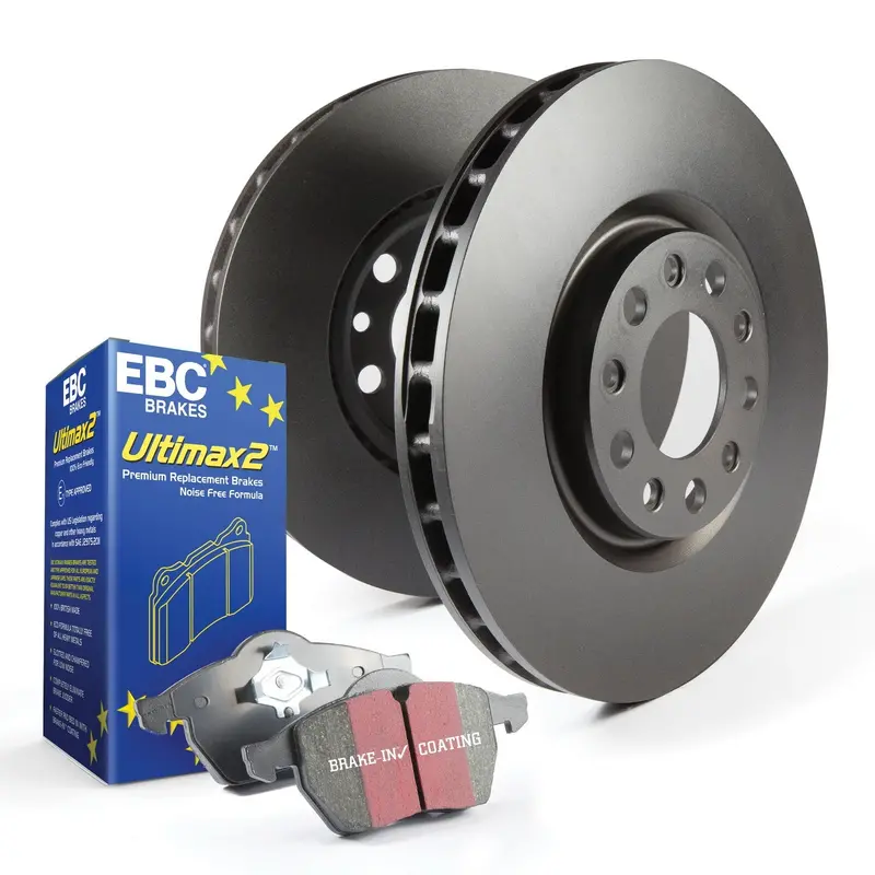 Ebc Brakes S1Kf1208 Ultimax 2 Front Brake Pad And Rk Rotor Kit 1