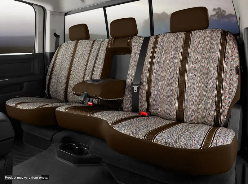 Fia Custom Brown Seat Covers For Jeep Wrangler – Tailored Fit, Durable Fabric 1