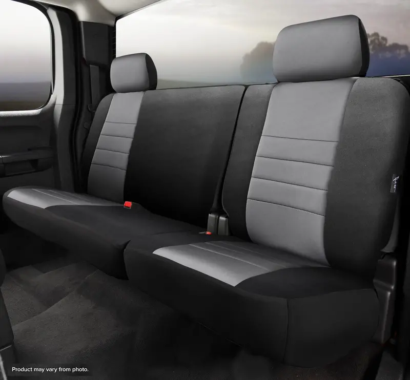 Fia Neo Neoprene Custom Truck Seat Covers – Gray, Precision Fit (Np92-74) 1