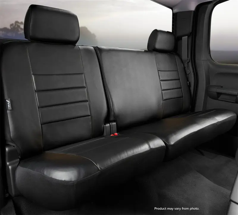 Fia Sl62-19 Black/Black Leatherlite™ Custom-Fit Seat Covers 1