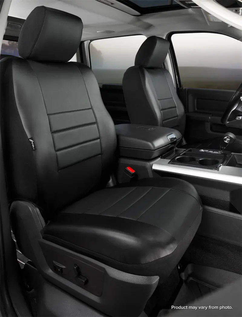 Fia Sl67-27 Black-On-Black Leatherlite Custom Seat Covers – Premium Fit And Finish 1