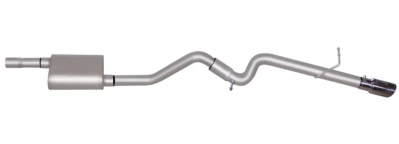 Gibson 319871 Aluminized Cat-Back Single Exhaust System 1