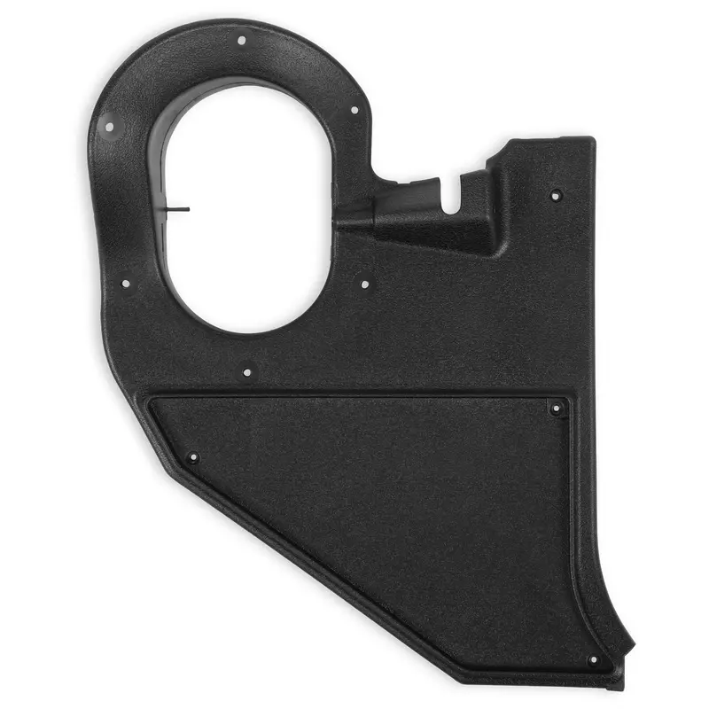 Holley 05-176 Air Vent Bezel — Right-Side Installation, Compatible With Factory Ac Systems, Matte Black 1