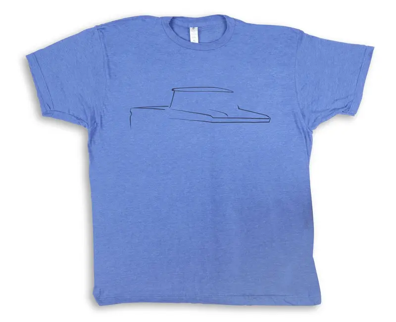 Holley 10298-3Xhol Classic Truck Graphic Tee – Blue, 3Xl (Fits 1960–1966 C10) 1