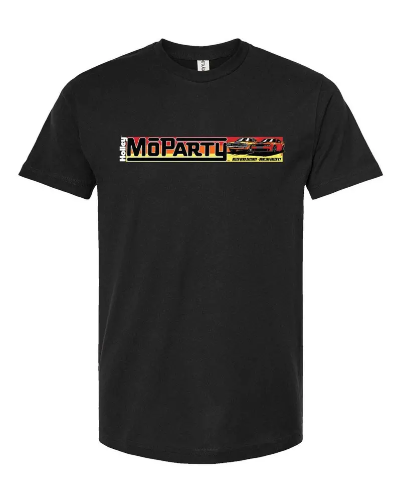 Holley 10412-Lghol Official 2022 Mopar Logo T-Shirt For Men – Large, Black 1